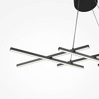 Maytoni Modern Halo Подвесной светильник цвет: черный MOD244PL-L50BK