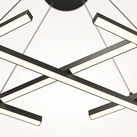 Maytoni Modern Halo Подвесной светильник цвет: черный MOD244PL-L50BK
