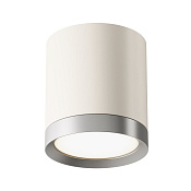 Maytoni Technical Hoop Потолочный светильник цвет: белый с серебром C086CM-GX53-MRD-WS