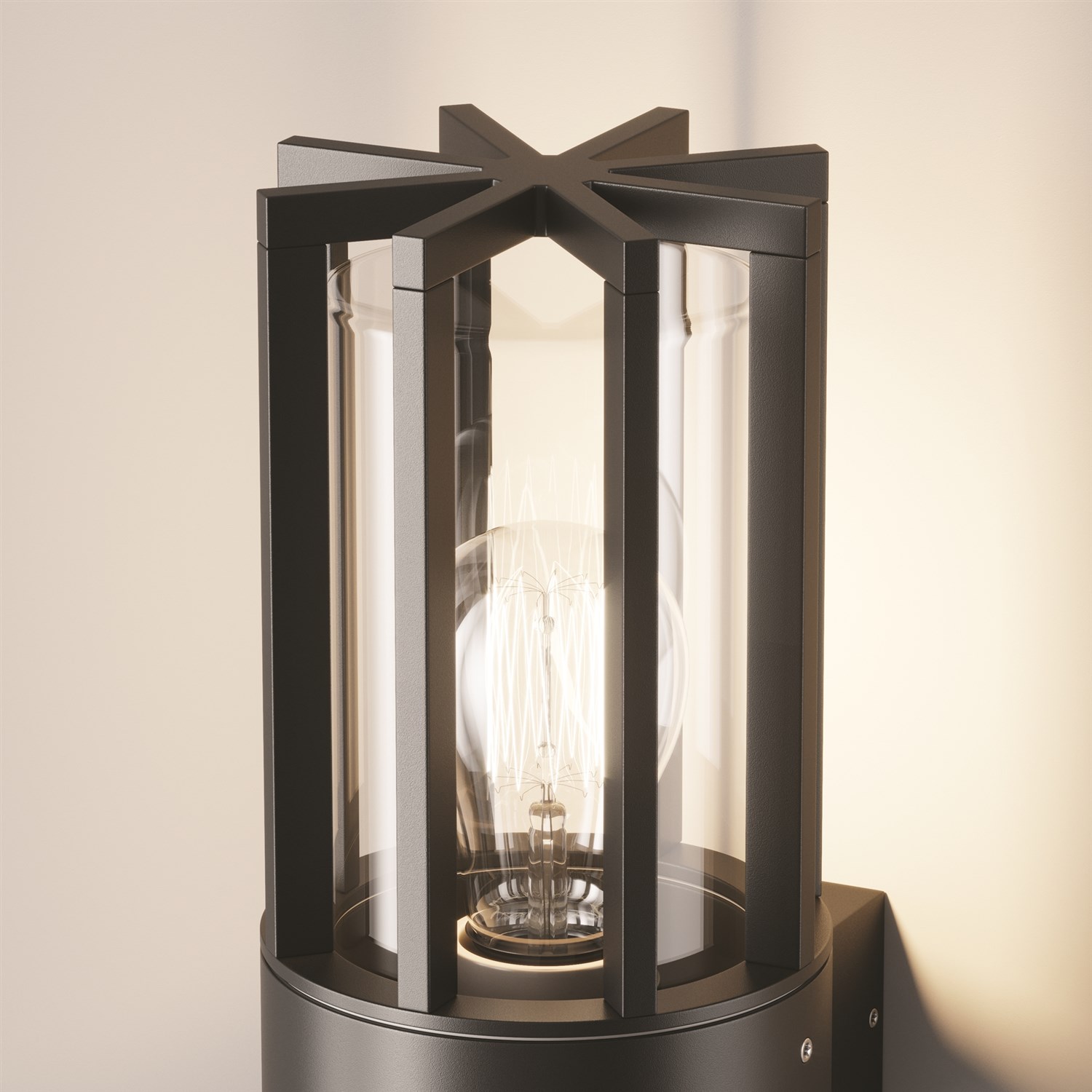 Maytoni Outdoor Barrel Настенный светильник (бра) цвет: графит O453WL-01GF