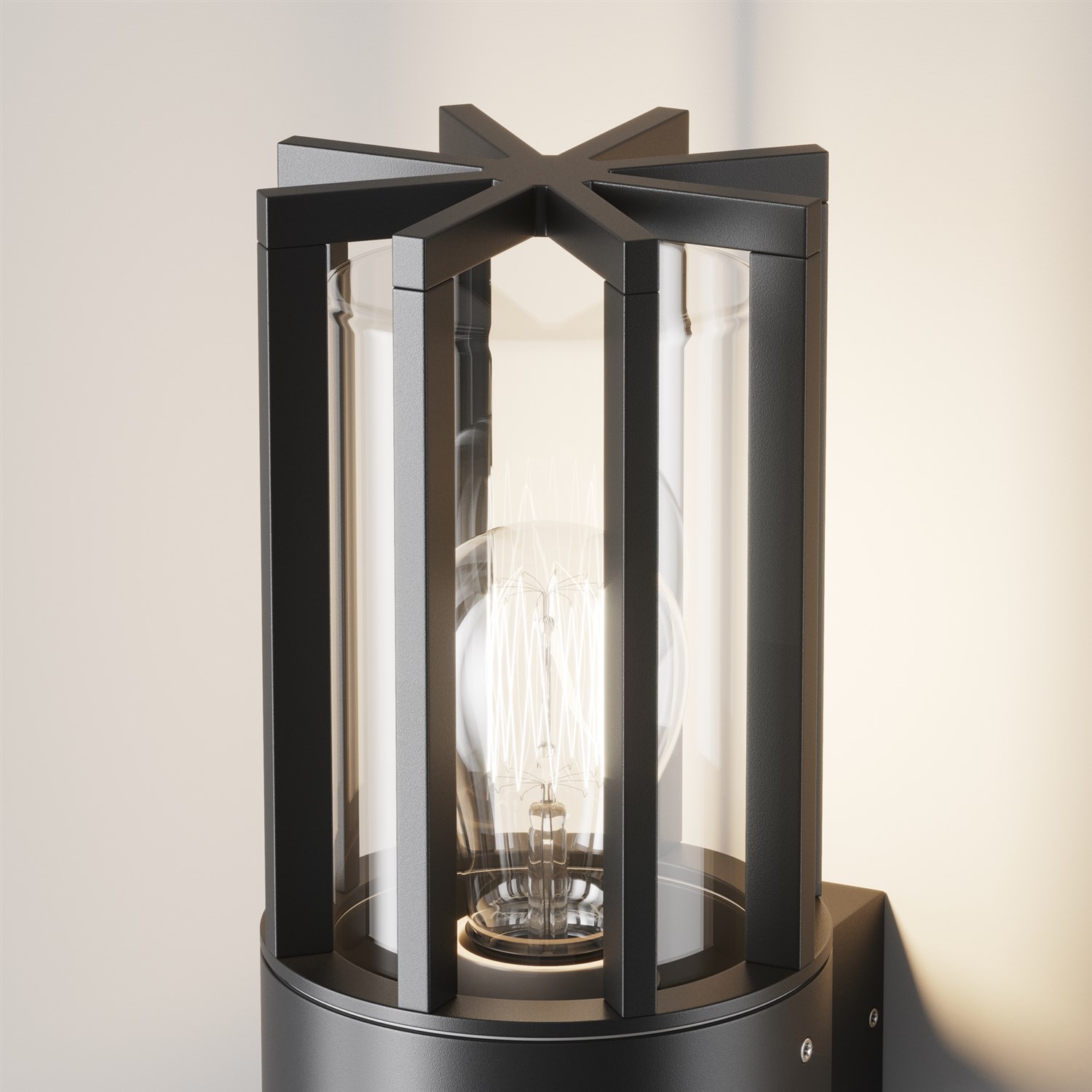 Maytoni Outdoor Barrel Настенный светильник (бра) цвет: графит O453WL-01GF