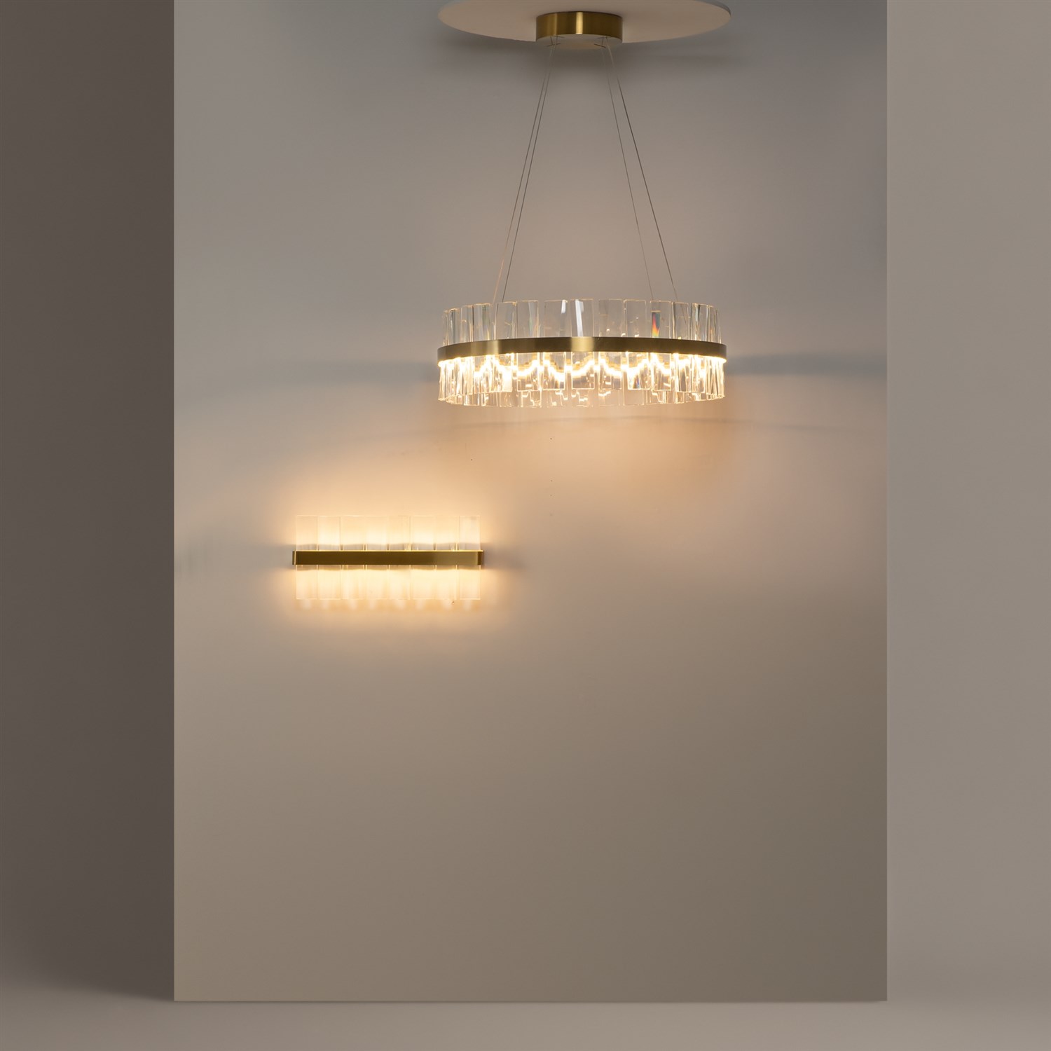 Maytoni Modern Mirage Подвесной светильник цвет: латунь MOD173PL-L45BS3K