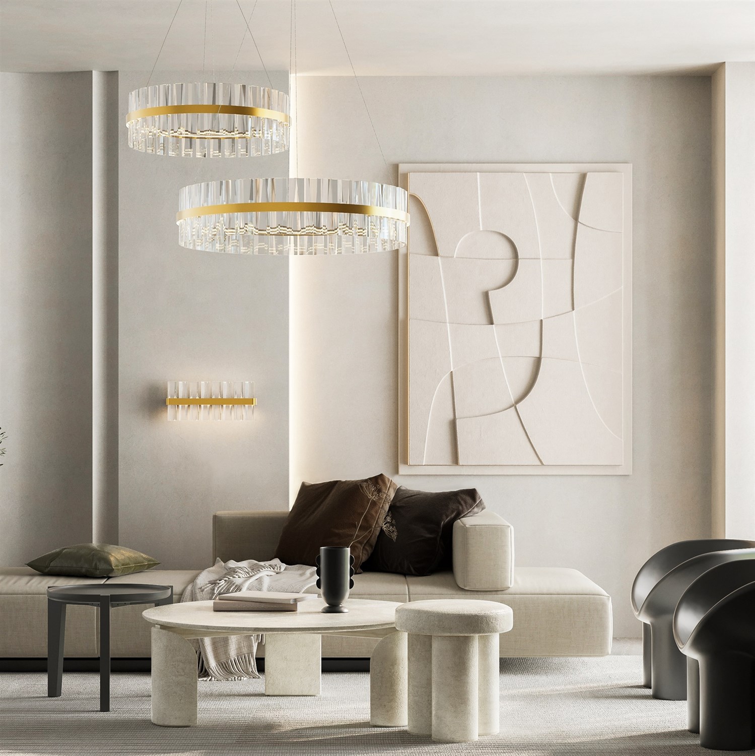 Maytoni Modern Mirage Подвесной светильник цвет: латунь MOD173PL-L45BS3K