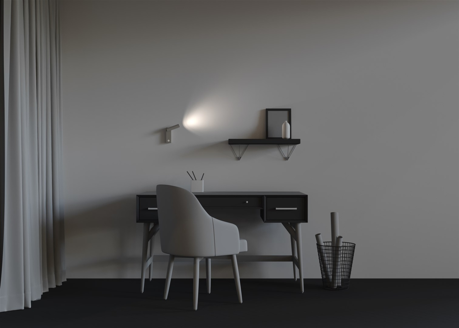 Maytoni Technical Twist Настенный светильник (бра) цвет: белый C077WL-L3W3K