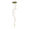 Maytoni Modern Pharao Подвесной светильник цвет: черный и латунь MOD361PL-L58BS3K