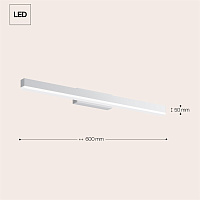 Maytoni Modern Fichte Подсветка цвет: белый MIR012WL-L14W4K