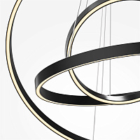 Maytoni Modern Rim Подвесной светильник цвет: черный MOD058PL-L100BK