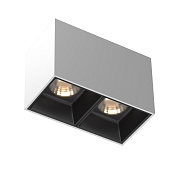 Maytoni Technical Alfa LED Потолочный светильник цвет: бело-черный C065CL-02-L12W3K-W