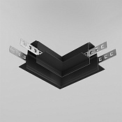 Maytoni Technical Коннектор угловой 90° Exility встраиваемый под ГКЛ 9,5 мм, черный TRACL034-42B-R