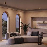 Maytoni Technical Spark Потолочный светильник цвет: матовое золото C094-GU10-MG