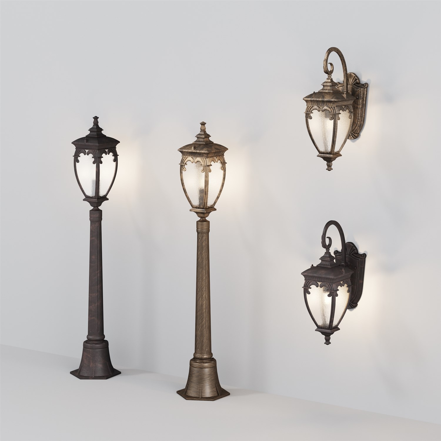 Maytoni Outdoor Fleur Ландшафтный светильник цвет: бронза антик O414FL-01BZ1