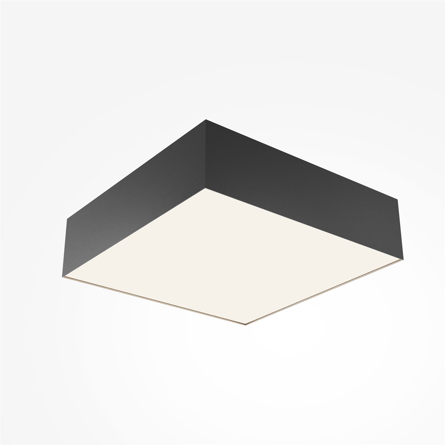 Maytoni Technical Zon Потолочный светильник цвет: черный C032CL-24W4K-SQ-B