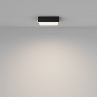 Maytoni Technical Zon Потолочный светильник цвет: черный C032CL-24W4K-SQ-B