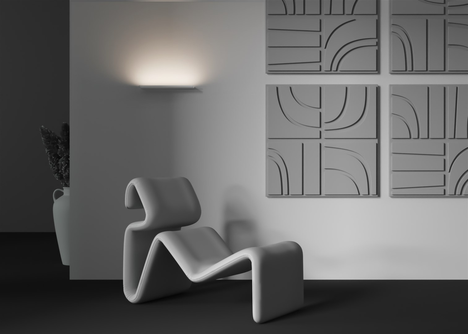 Maytoni Modern Shine Подсветка цвет: белый C033WL-L12W3K