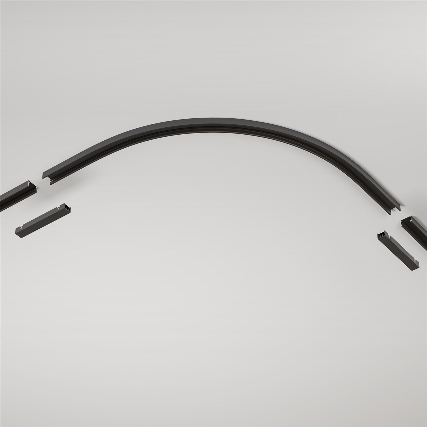Maytoni Technical Коннектор радиусный R300 Basity, черный TRA172CL-R300-11B