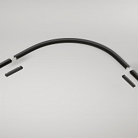 Maytoni Technical Коннектор радиусный R300 Basity, черный TRA172CL-R300-11B