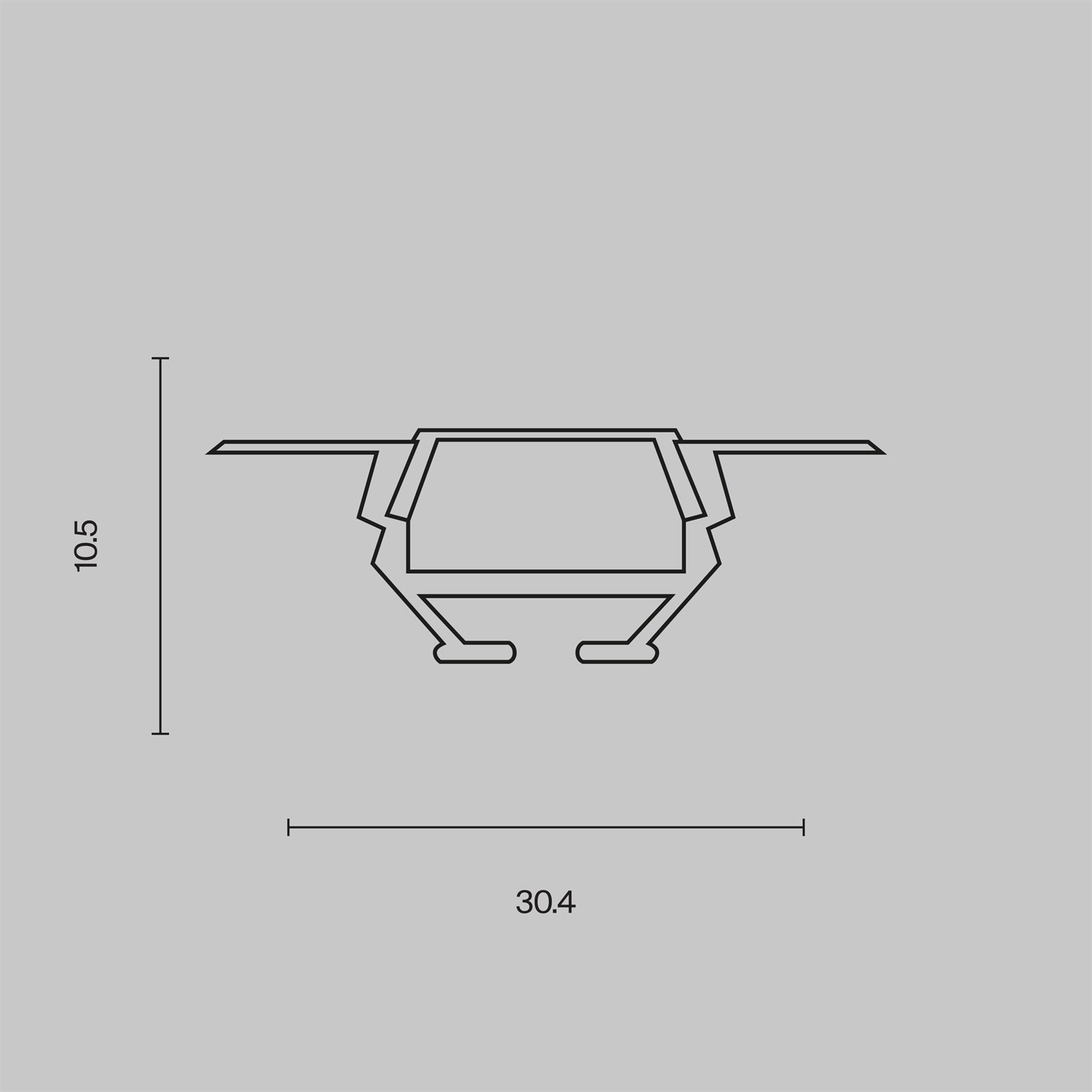 Maytoni Led Strip Профиль ALM010S-2M
