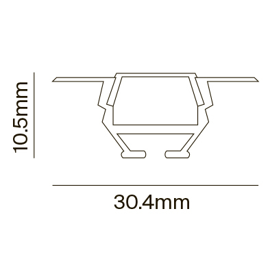 Maytoni Led Strip Профиль ALM010S-2M