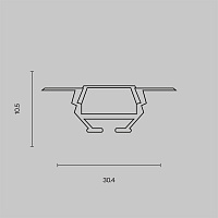 Maytoni Led Strip Профиль ALM010S-2M