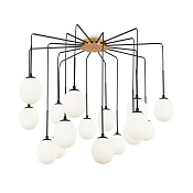 Maytoni Modern Branch Подвесной светильник цвет: черный и золото MOD176PL-16G