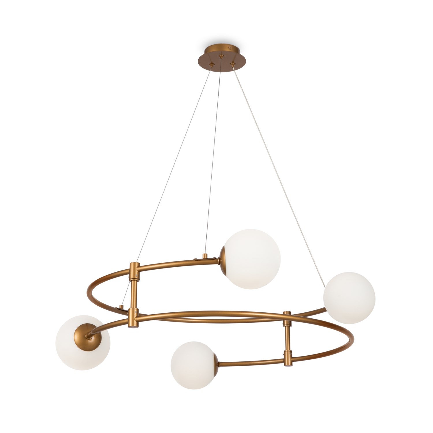 Maytoni Modern Balance Подвесной светильник цвет: золото MOD317PL-04G