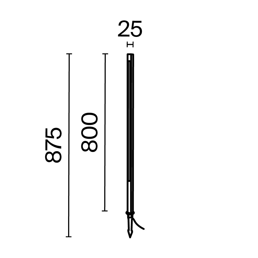 Maytoni Outdoor Pole Ландшафтный светильник цвет: графит O440FL-L12GF3K