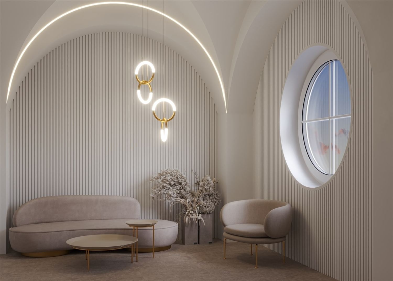 Maytoni Modern Node Подвесной светильник цвет: золото MOD165PL-L18G3K