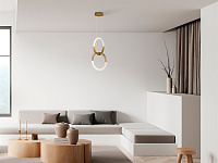 Maytoni Modern Node Подвесной светильник цвет: золото MOD165PL-L18G3K