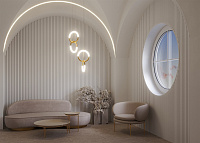 Maytoni Modern Node Подвесной светильник цвет: золото MOD165PL-L18G3K