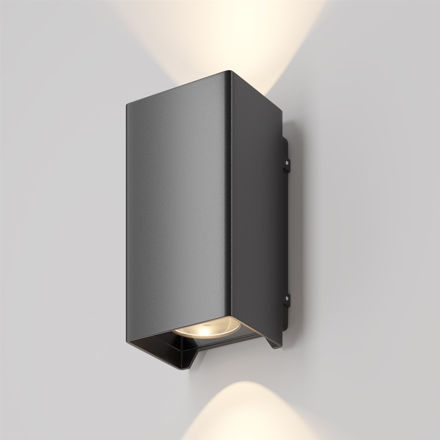 Maytoni Outdoor Shell Настенный светильник (бра) цвет: черный O570WL-L10B3K