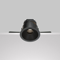 Maytoni Technical Wise Встраиваемый светильник цвет: черный DL057-10W4K-B