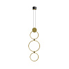 Maytoni Modern Link Подвесной светильник цвет: черный и латунь MOD357PL-L20BS3K
