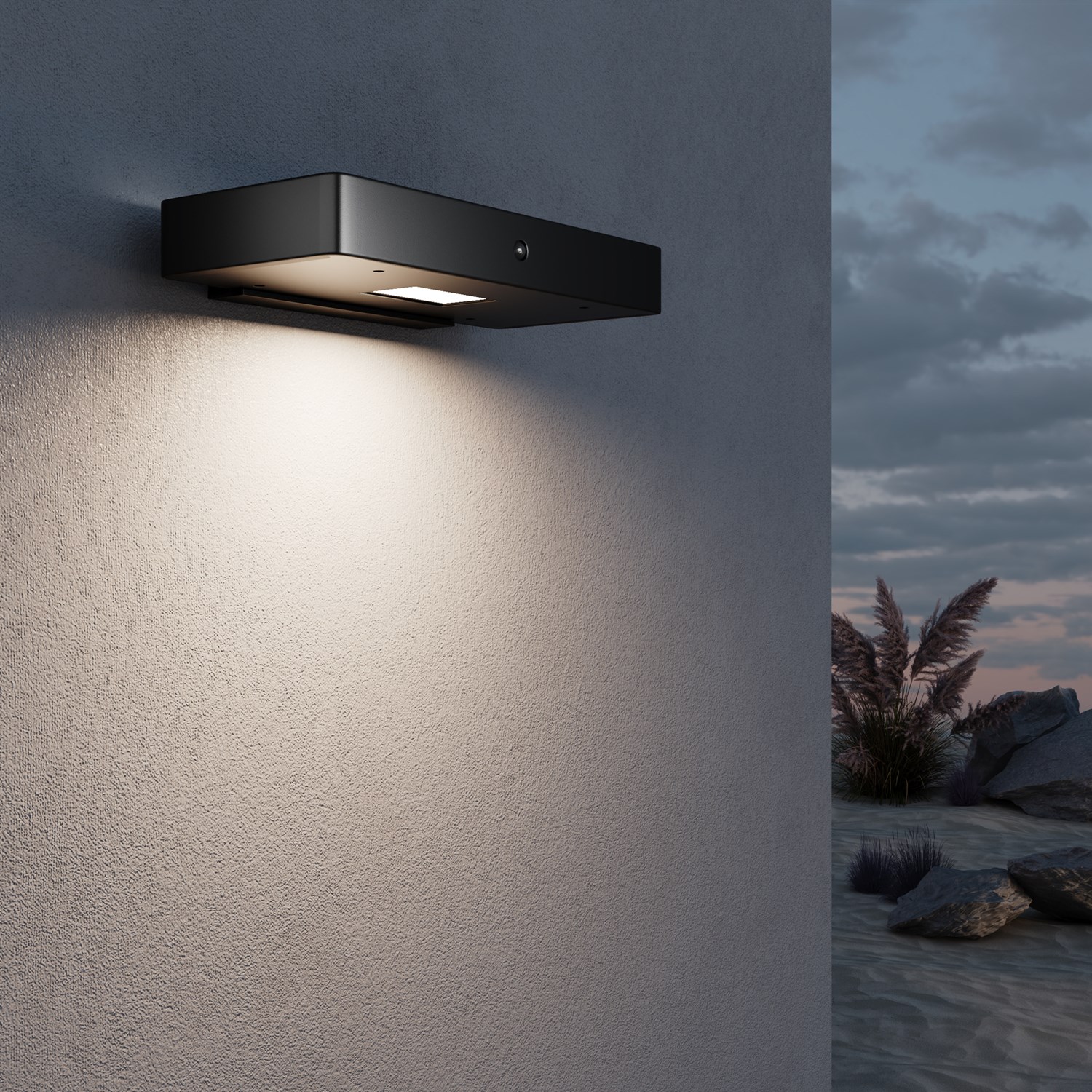 Maytoni Outdoor Pir Настенный светильник (бра) цвет: графит OSL456WL-L2GF3K