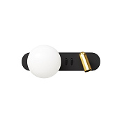 Maytoni Modern Inversio Настенный светильник (бра) цвет: черный и латунь MOD350WL-01BBS