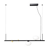 Maytoni Modern Inversio Подвесной светильник цвет: черный и латунь MOD350PL-02BBS