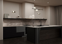 Maytoni Modern Inversio Подвесной светильник цвет: черный и латунь MOD350PL-02BBS