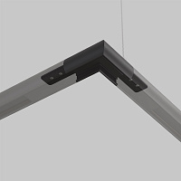Maytoni Technical Коннектор угловой круглый Basity, черный TRA172CL-R-11B