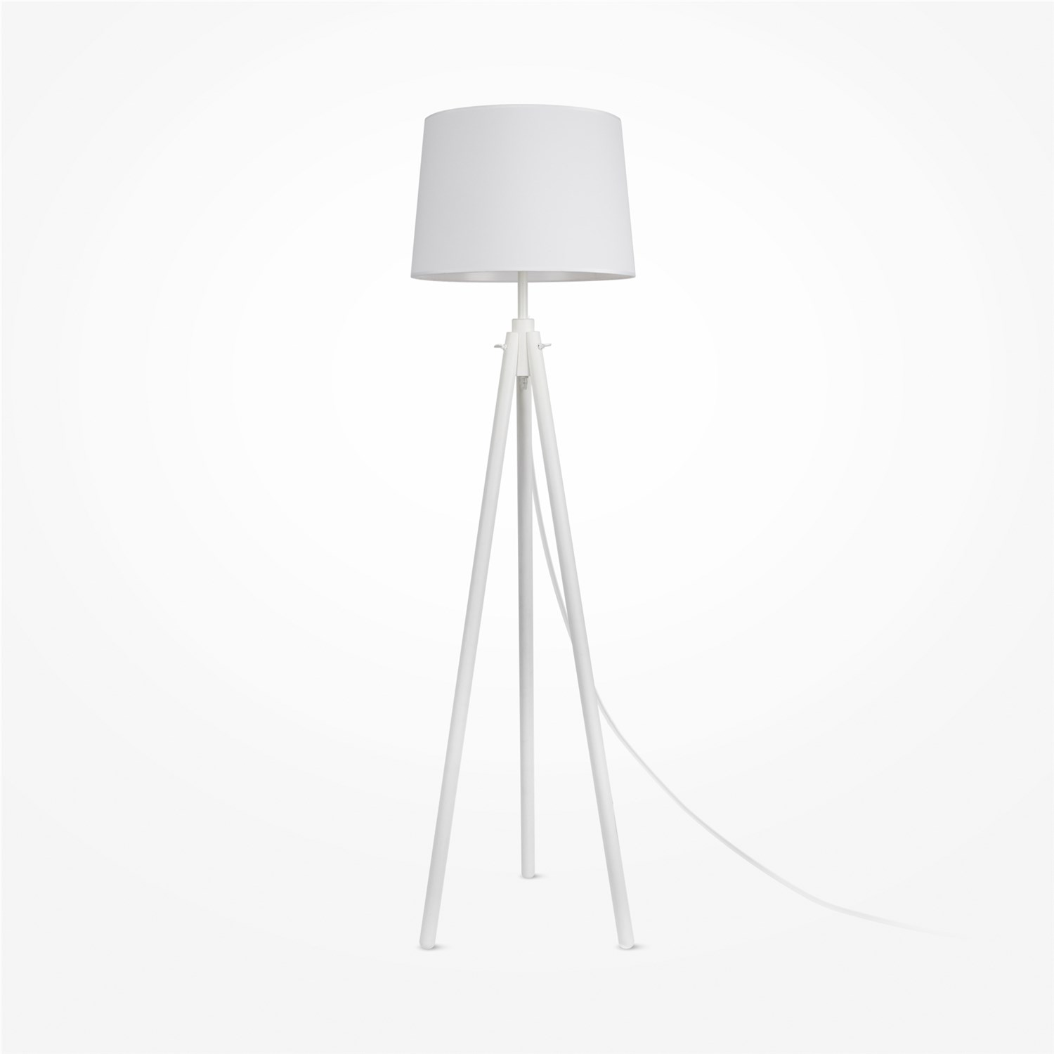 Maytoni Modern Calvin Напольный светильник (торшер) цвет: белый Z177FL-01W