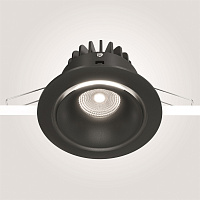 Maytoni Technical Yin Встраиваемый светильник цвет: черный DL031-L12W4K-D-B