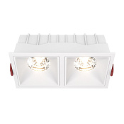 Maytoni Technical Alfa LED Встраиваемый светильник цвет: белый DL043-02-15W3K-D-SQ-W