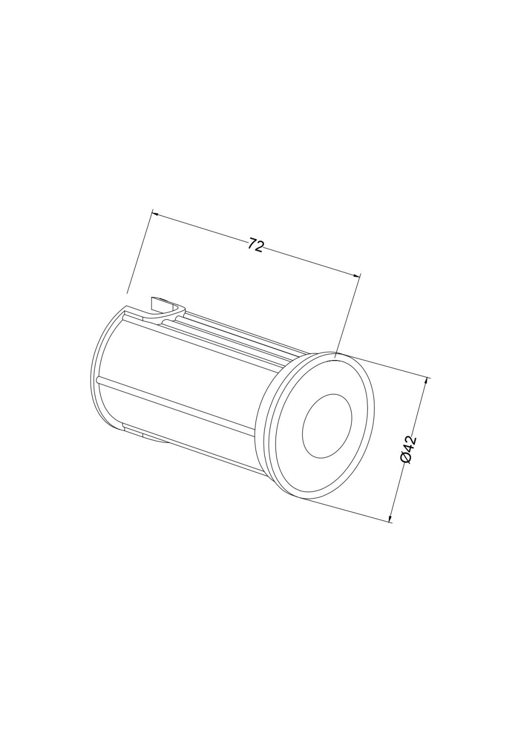 Maytoni Outdoor Flash Встраиваемый светильник цвет: серебро O044DL-L1S3K2