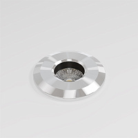 Maytoni Outdoor Flash Встраиваемый светильник цвет: серебро O044DL-L1S3K2