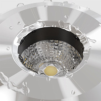 Maytoni Outdoor Flash Встраиваемый светильник цвет: серебро O044DL-L1S3K2