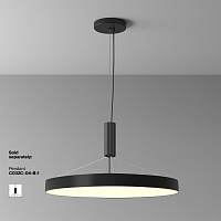 Maytoni Technical Zon Потолочный светильник цвет: черный C032CL-90W3K-RD-B