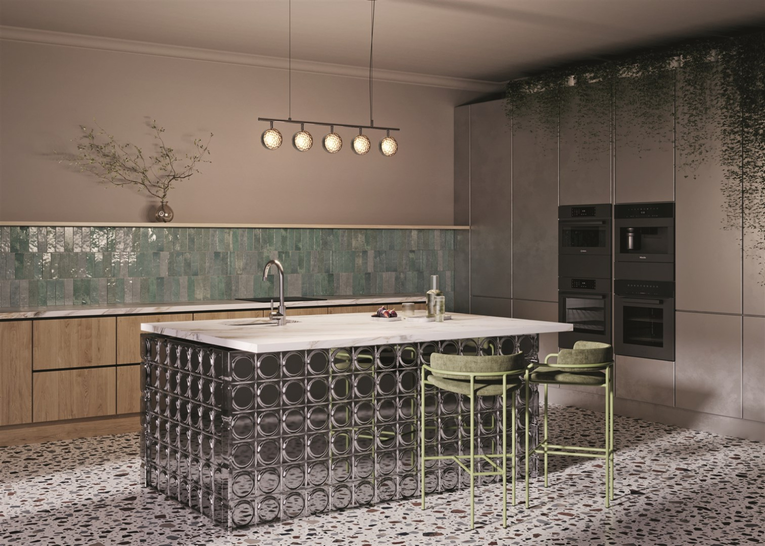 Maytoni Modern Mind Подвесной светильник цвет: черный MOD299PL-L48BC3K
