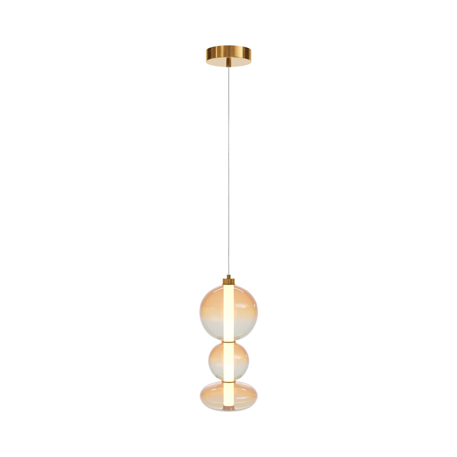 Maytoni Modern Futuro Подвесной светильник цвет: латунь MOD307PL-L24BS3K