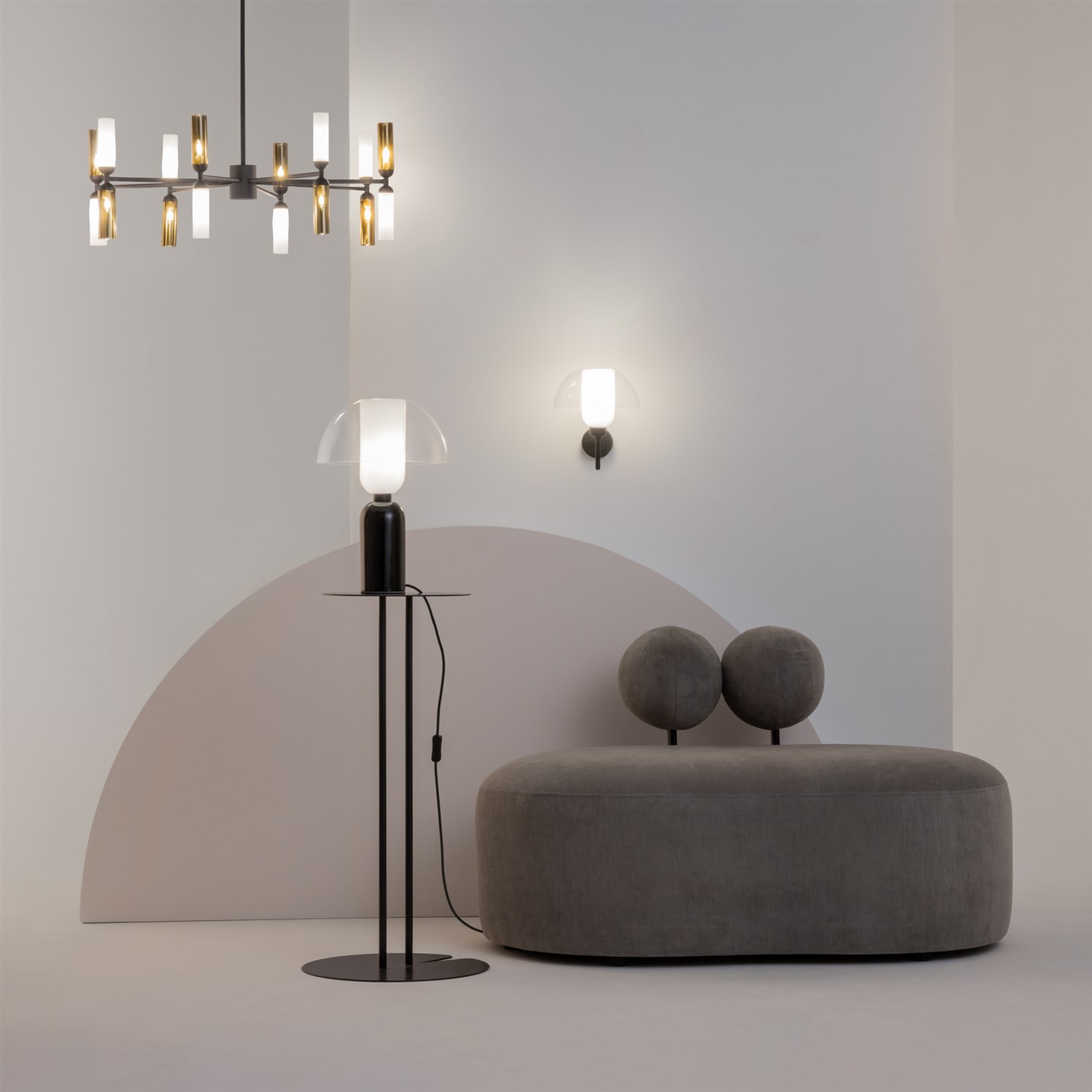 Maytoni Modern Memory Подвесной светильник цвет: черный MOD177PL-16G