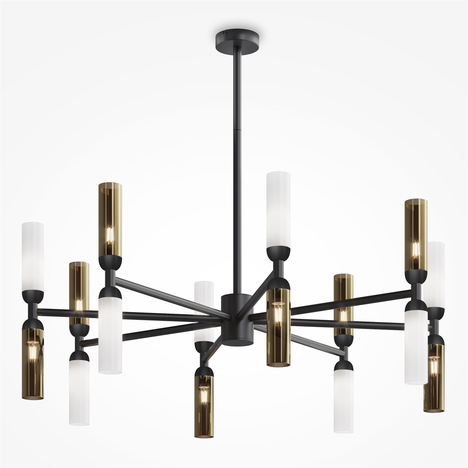 Maytoni Modern Memory Подвесной светильник цвет: черный MOD177PL-16G
