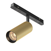 Maytoni Technical Artisan Трековый светильник цвет: черный и матовое золото TR097-2-12W3K-M-BMG