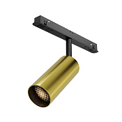 Maytoni Technical Focus LED Трековый светильник цвет: черный и латунь TR032-4-12W3K-M-DS-BBS